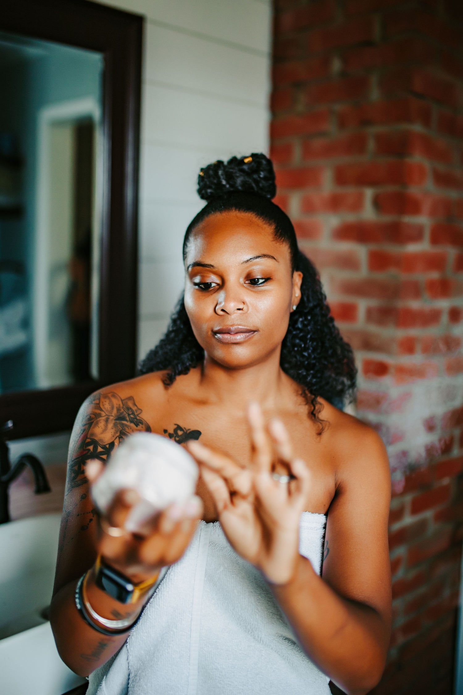 Whipped Body Butter has a smooth and silky texture that makes it a delight to massage into your skin to soften and moisturize - blakely bath & co - blakelybathco.com
