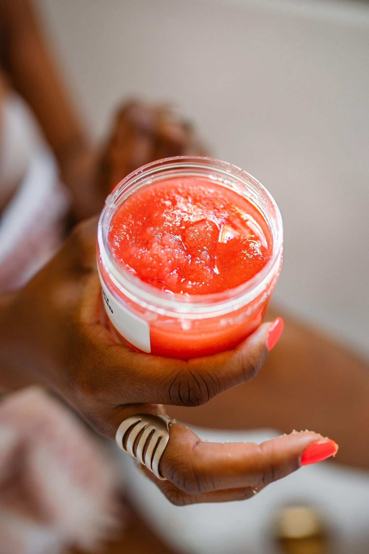 Cherry Almond Natural Body Scrub - Blakely Bath & Co