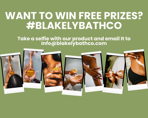 Take a photo and send to Blakely Bath & Co for a cool prize