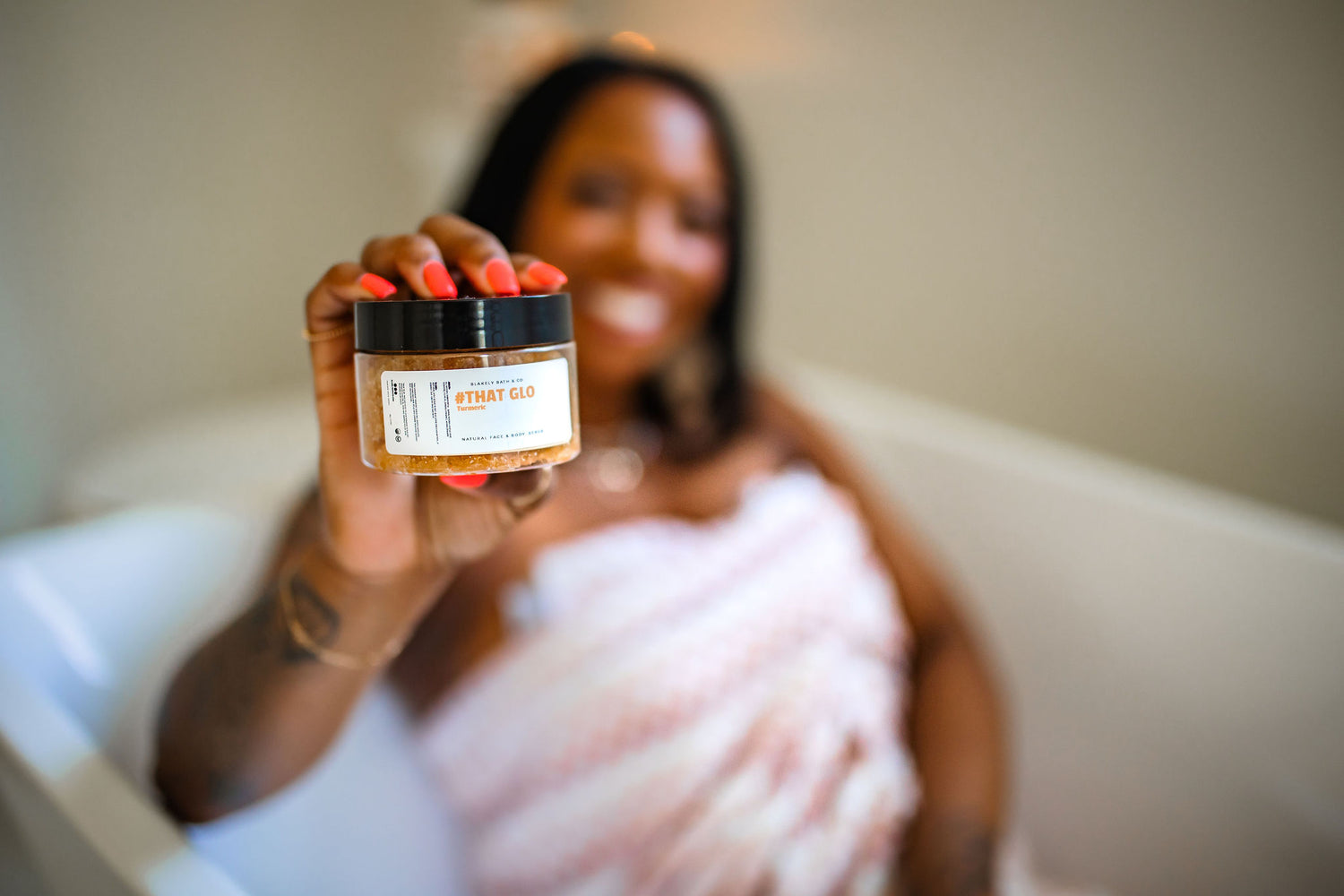 Turmeric Face & Body Scrub | Turmeric Face Scrub | Blakely Bath & Co