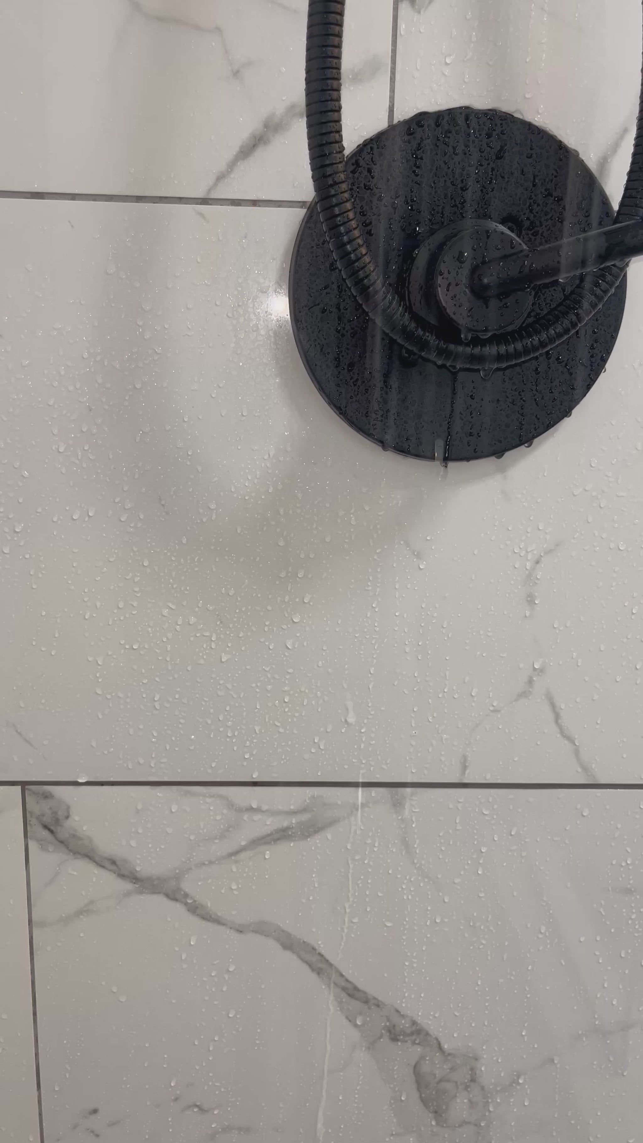 Sade Campbell, owner of Blakely Bath & Co, showcasing Feminine Foam Wash in the shower, demonstrating the gentle, pH-balanced formula as it creates a luxurious foam for a refreshing, natural cleanse