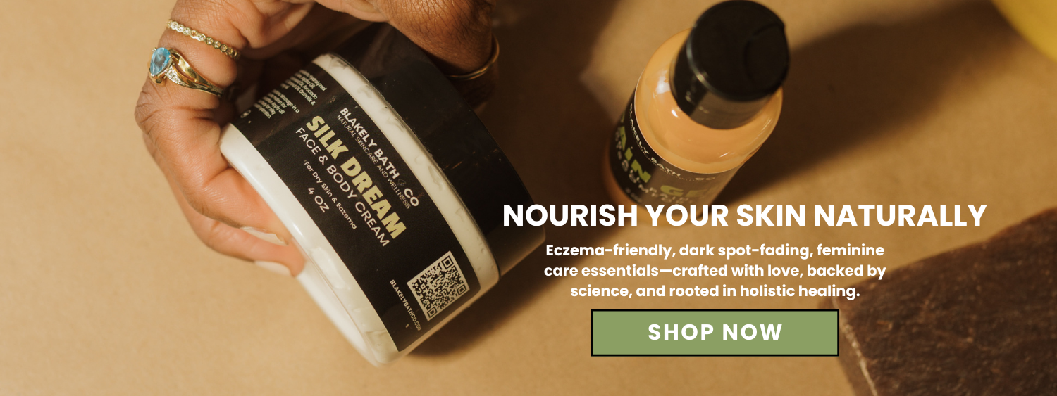 Hand holding a bottle labeled 'Silk Dream Cream' with all natural icy hot pain gel and a 'Shop Now' button on a brown background.
