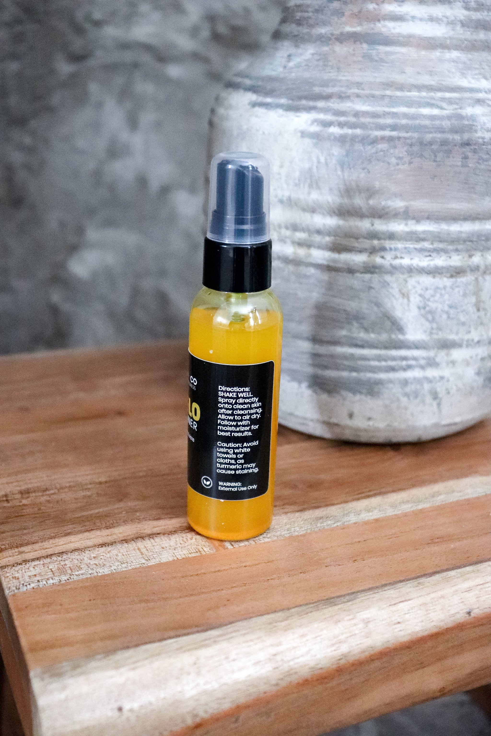 ThatGlo Turmeric Face Toner – brightening facial toner with turmeric for dark spots, acne, and glowing skin by Blakely Bath & Co