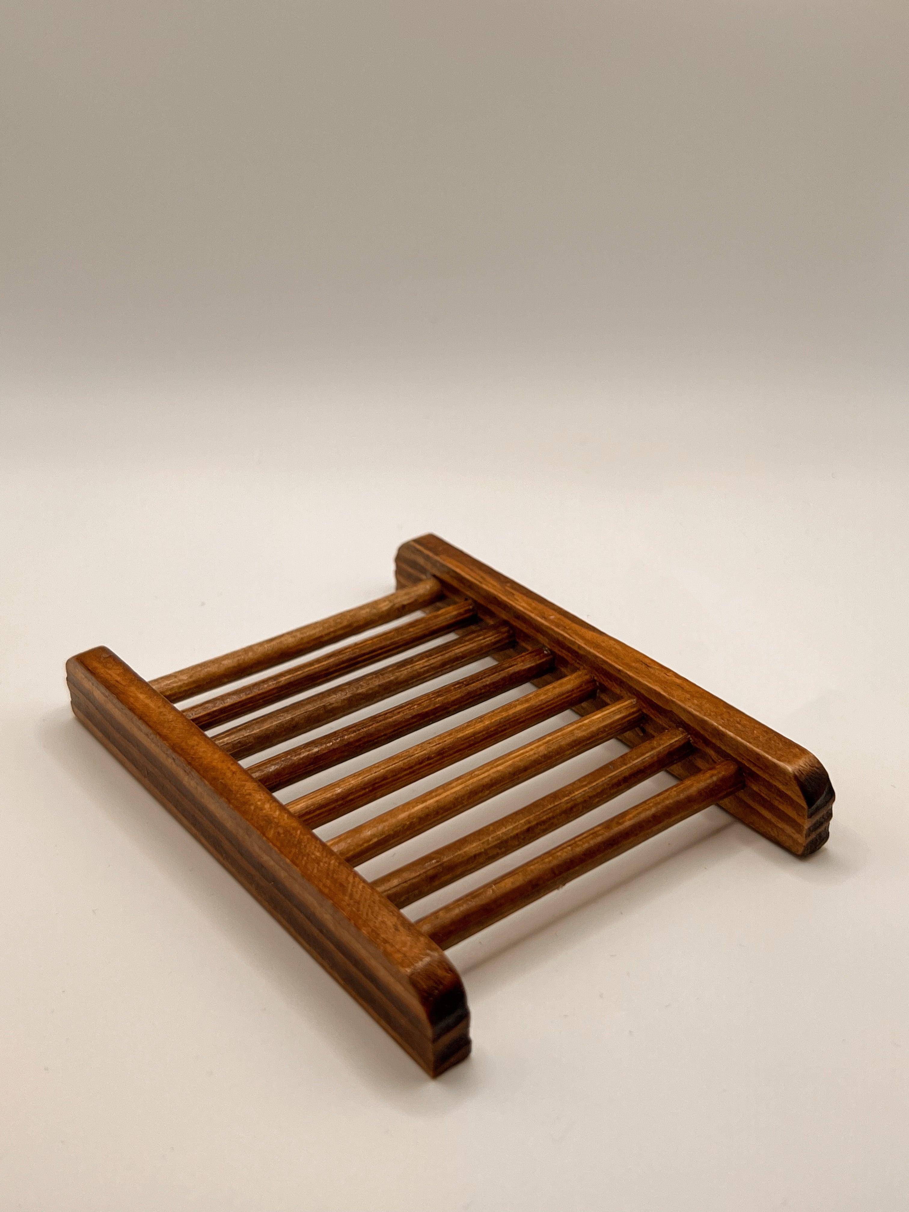 Blakely Bath & Co Eco-Friendly Bamboo Soap Dish, a sustainable and stylish way to keep your soap dry and last longer, with a sleek design that complements any bathroom decor